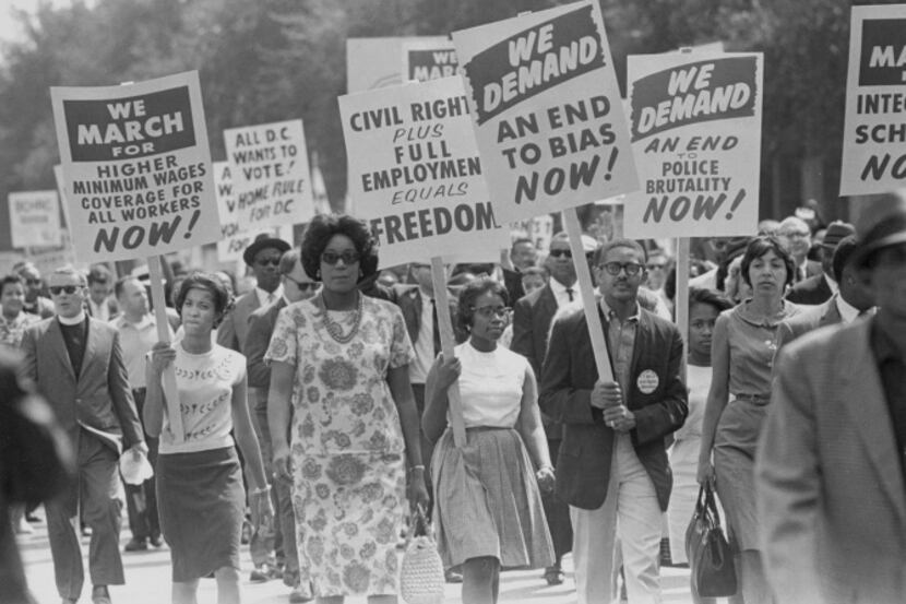 There have been impressive economic gains in the  50 years since the March on Washington,...