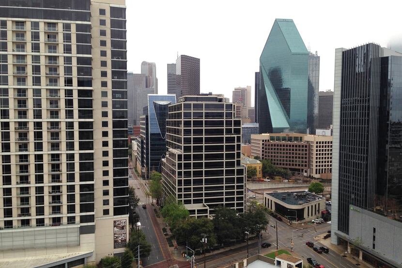 D-FW's net office leasing was is down this year by the largest amount since the 1980s.