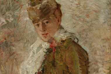 Berthe Morisot's 1880 oil-on-canvas painting "Winter" is among the highlights of “The...