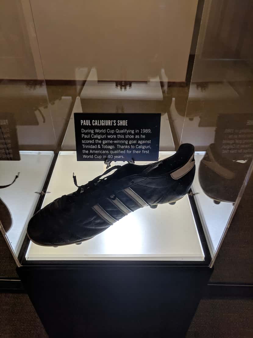 Paul Caligiuri's boot that scored the game winner against T&T that got the US into the 1990...