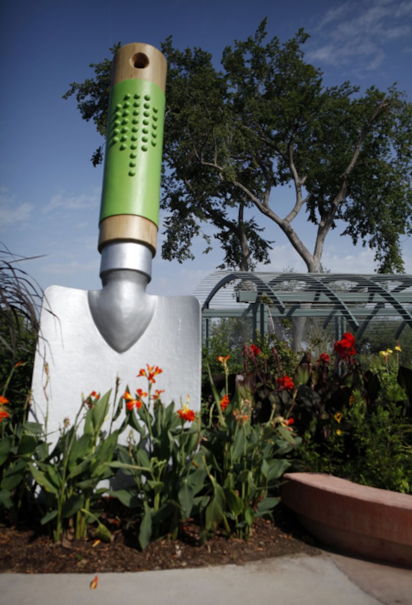 The new Rory Meyers Children's Adventure Garden at the The Dallas Arboretum in Dallas, Texas...