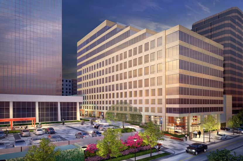 Lionstone Investments and PegasusAblon are building a 12-story office project in Preston...