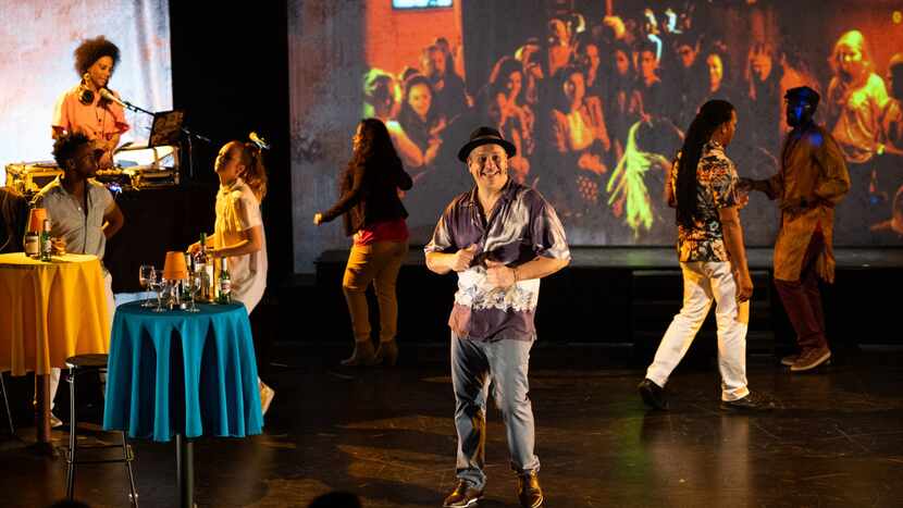 A scene from "We Have Iré," a musical, bilingual play that opens Cara Mia Theatre's 2023...