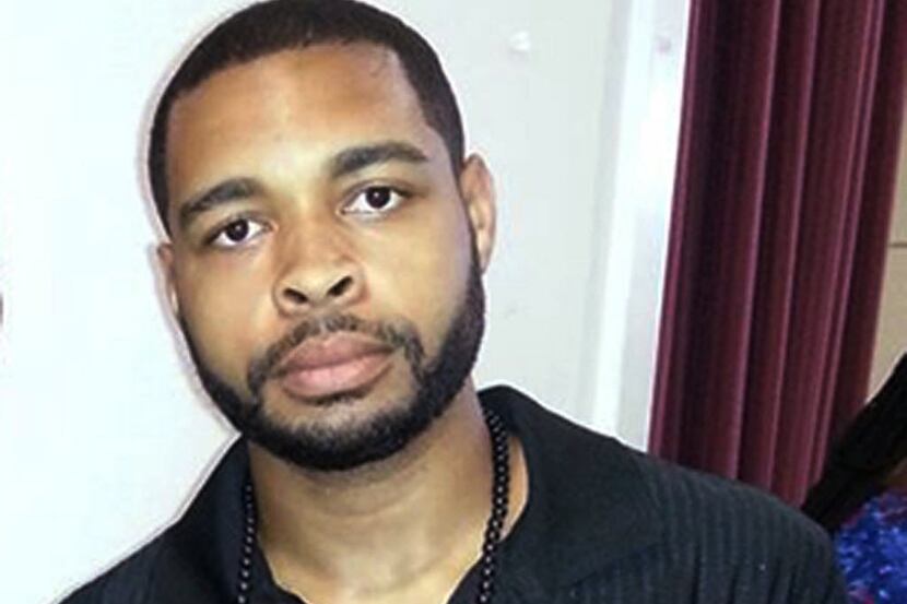 This undated photo posted on Facebook on April 30, 2016, shows Micah Johnson, who was a...