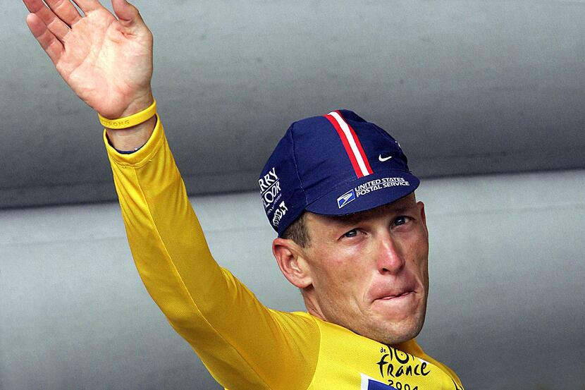 Anti-doping officials want disgraced cyclist Lance Armstrong, shown here wearing the...