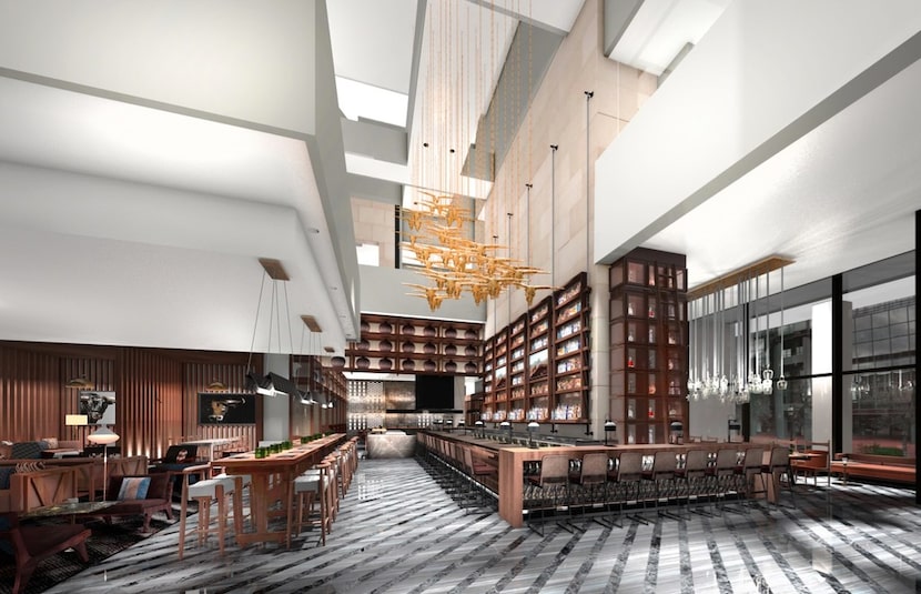 Rendering of new Toro Toro restaurant in Fort Worth.