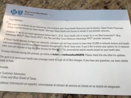 The state's largest health insurer, Blue Cross and Blue Shield of Texas, and one of the...