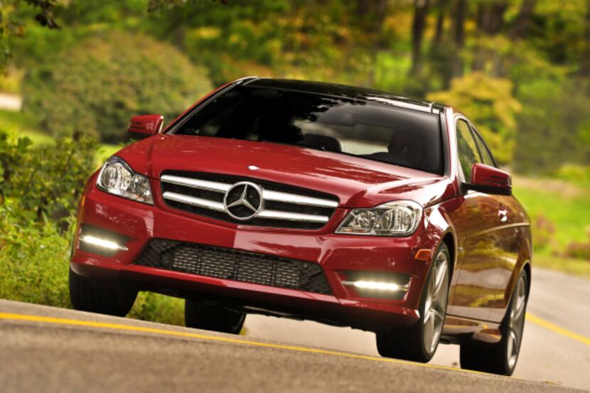 The Mercedes-Benz C250 Coupe sports a turbocharged four-cylinder engine that generates a...