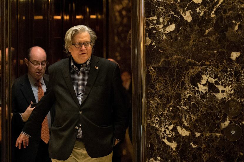 President-elect Donald Trump has chosen campaign chief Steve Bannon to be his top White...