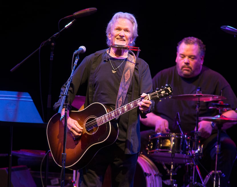 FILE - Kris Kristofferson performs in concert at The American Music Theatre, April 12, 2019,...