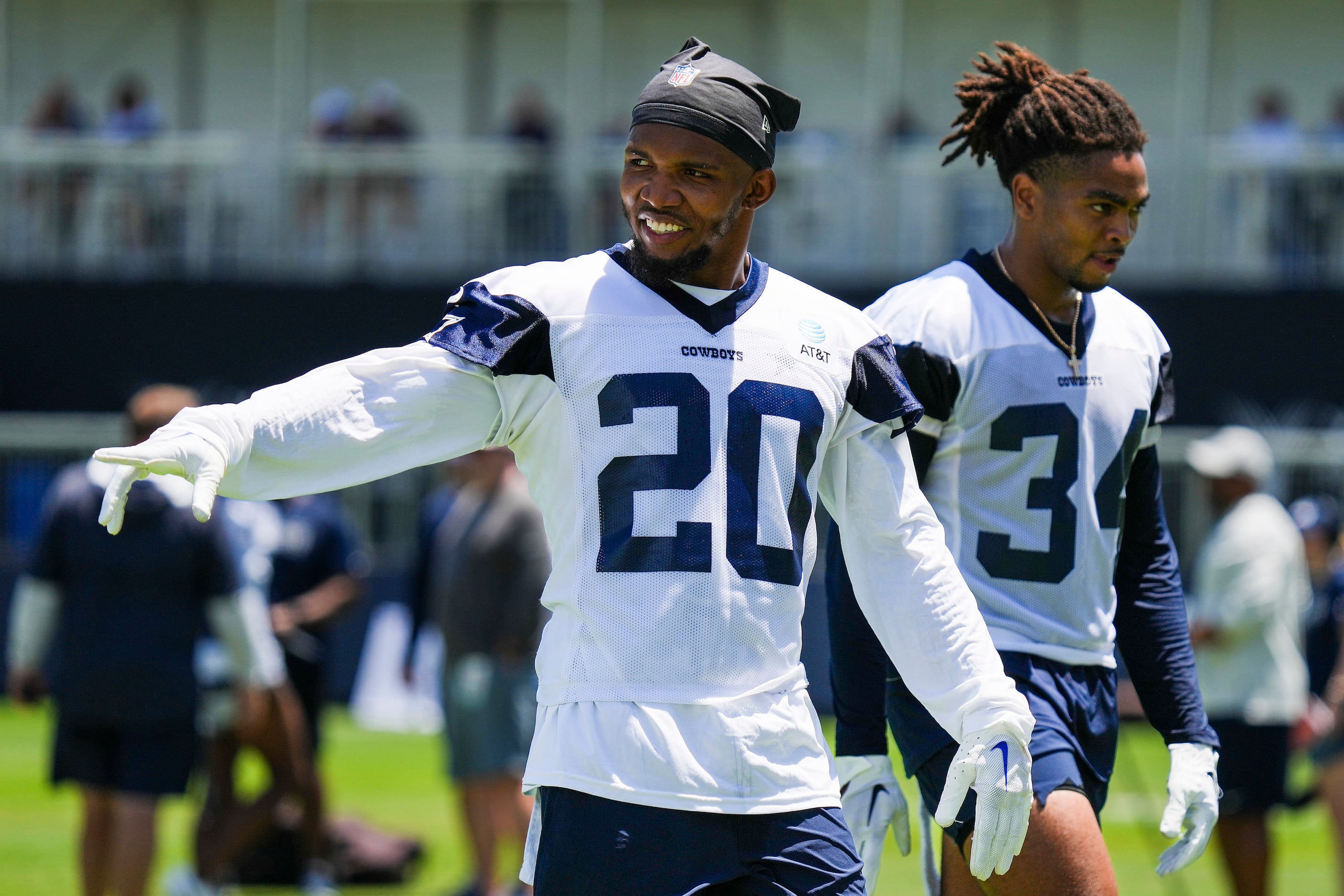 2019 Dallas Cowboys Practice Issued Jersey No. 20 Tony Pollard