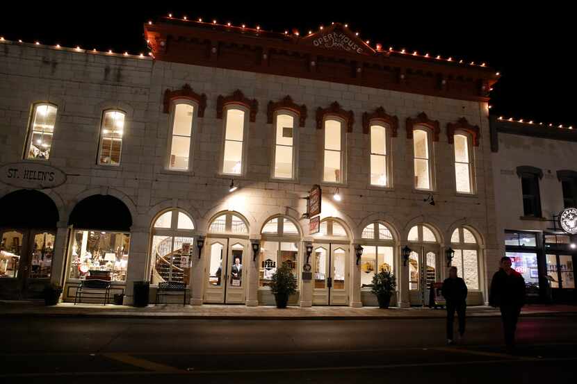 The Granbury Opera House appears in this Jan. 16, 2016 file photo, in Granbury, Texas. On...