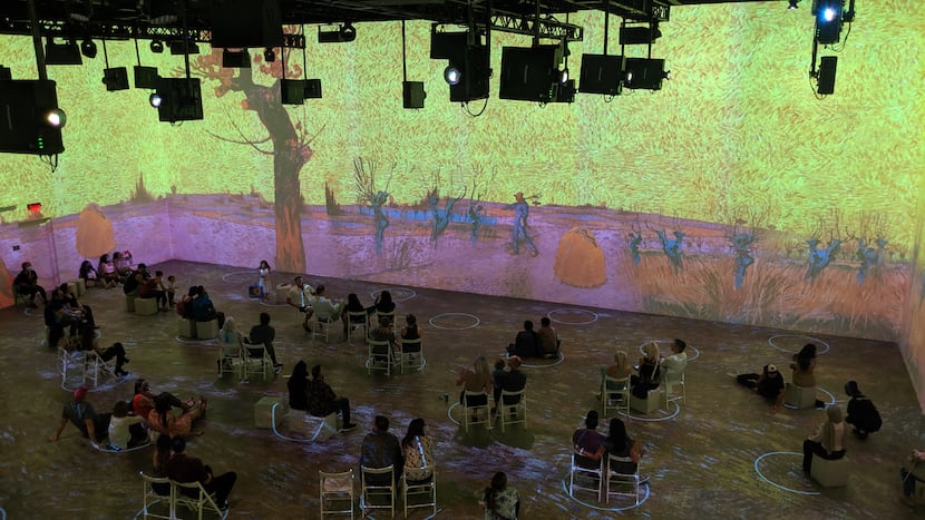 "Immersive Van Gogh Exhibit Dallas," in the old Masonic Temple downtown, is the least...
