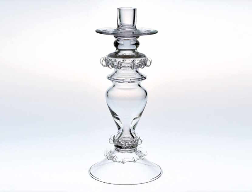 Prague’s Juliska is known for its thin, delicate glass accessories. Its Harriette...