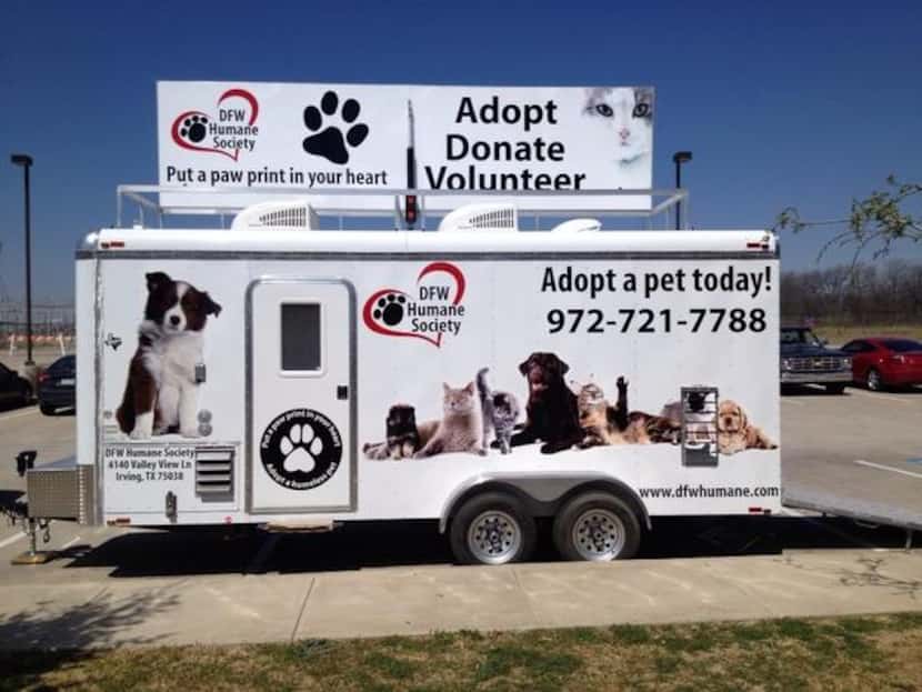 The new Mobile Adoption Trailer was showcased at Saturday’s Pet Palooza.