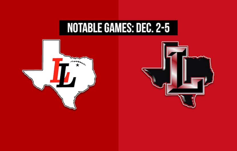Notable games for the week of Dec. 2-5 of the 2020 season: Lovejoy vs. Frisco Liberty.