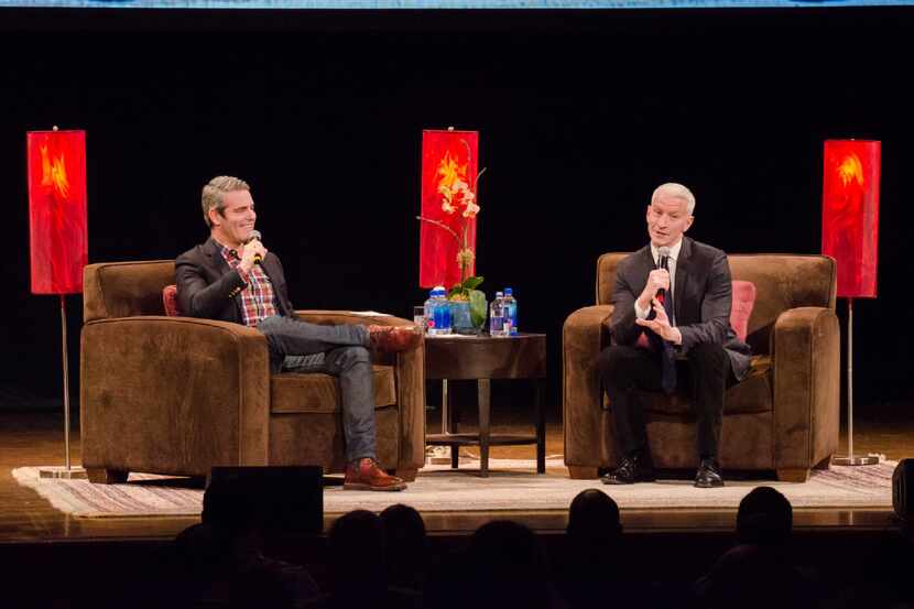 Andy Cohen (left) and Anderson Cooper will join the audience in conversation during AC2: An...