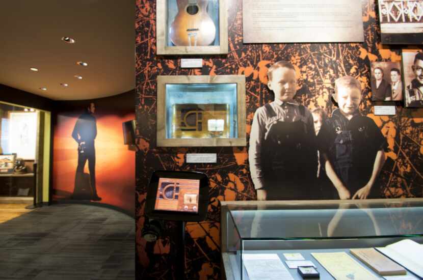 The Johnny Cash Museum, in Nashville, TN, experience begins with the Cash family's Arkansas...