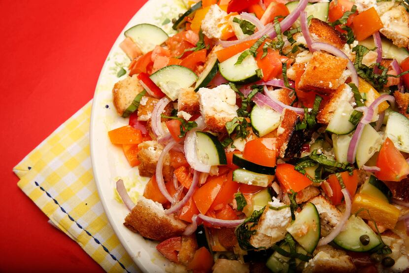 Panzanella salad 