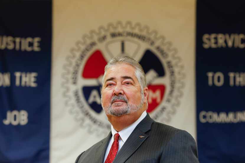 Robert Martinez Jr., international labor union president, who is retiring after four decades...