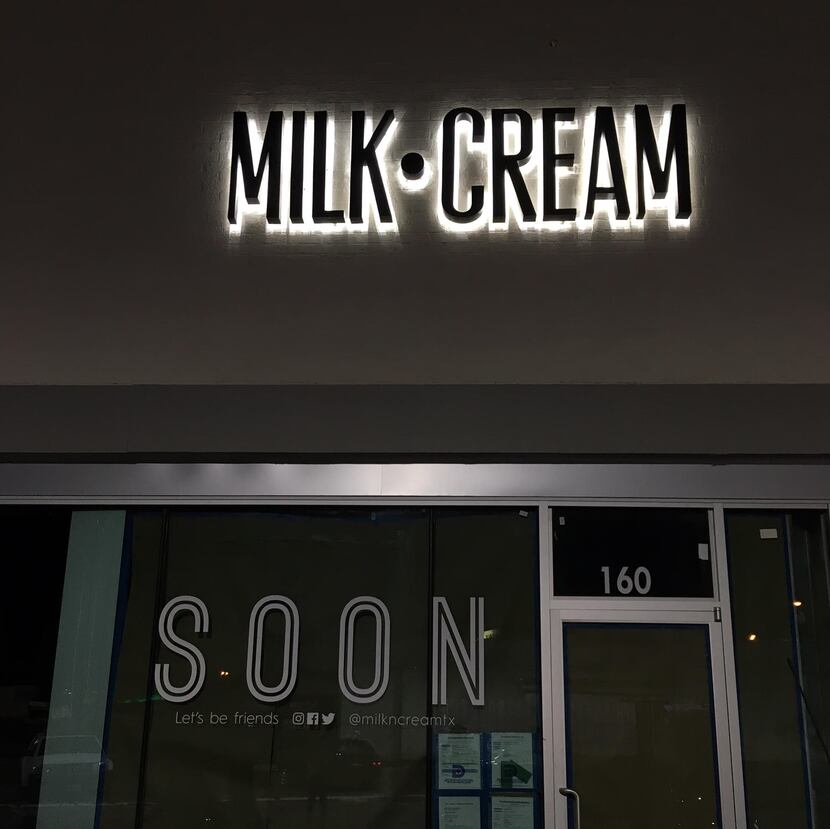 Milk n' Cream is opening in Dallas near Lower Greenville.