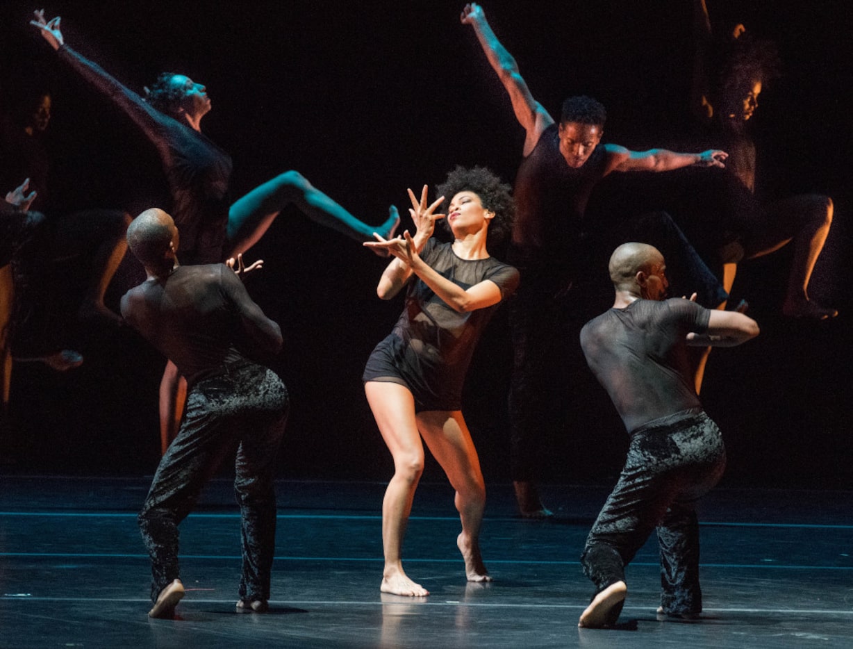 Alvin Ailey American Dance Theater performs Deep at Winspear Opera House on Friday, March...