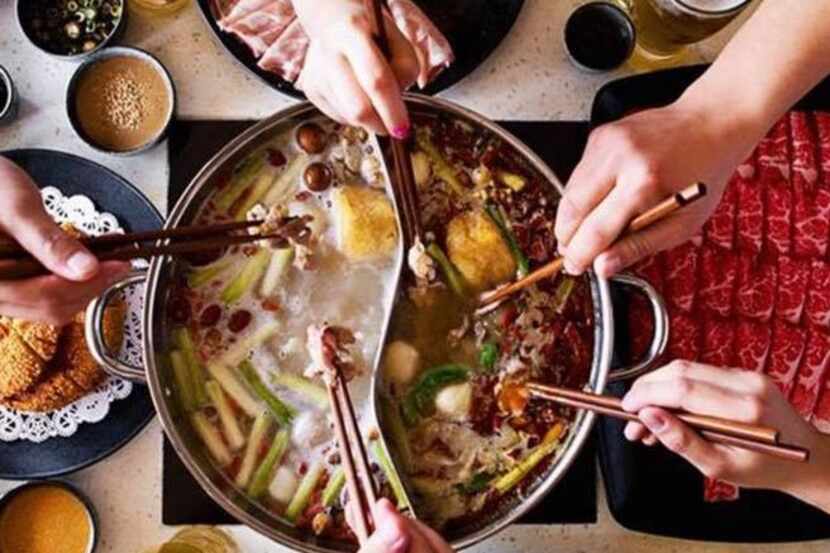Happy Lamb Hot Pot will let you borrow a gas stove and a pot in which to cook to-go orders.
