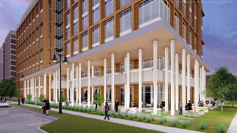 The building Billingsley Co. is working on at Cypress Waters would be the first high-rise in...