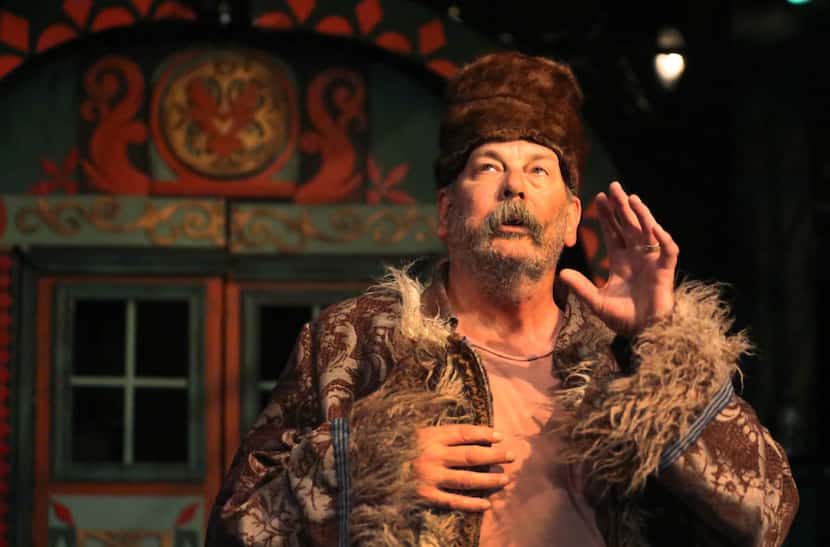 Matthew Posey at his Ochre House Theater in the 2017 production of 'Dr. Bobaganush.'