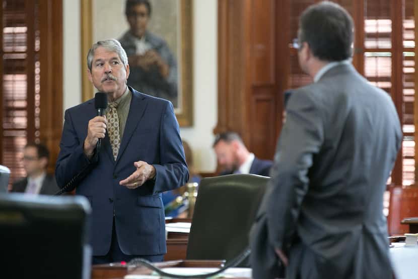 Sen. Larry Taylor, R-Friendswood, stripped language from a school finance bill that would...