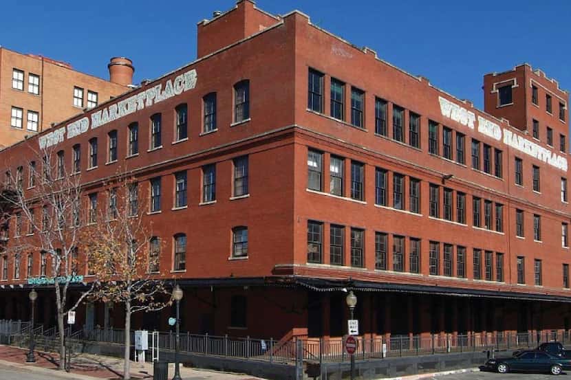 The West End Marketplace building was constructed starting in 1902 as a bakery for cookies...