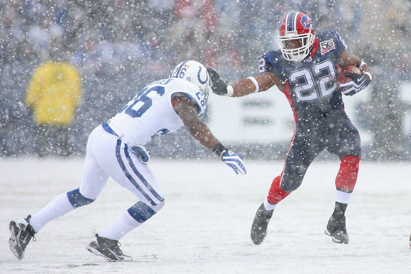 Fred Jackson wears No. 22 for the Bills because he grew up idolizing the Cowboys' Emmitt Smith.