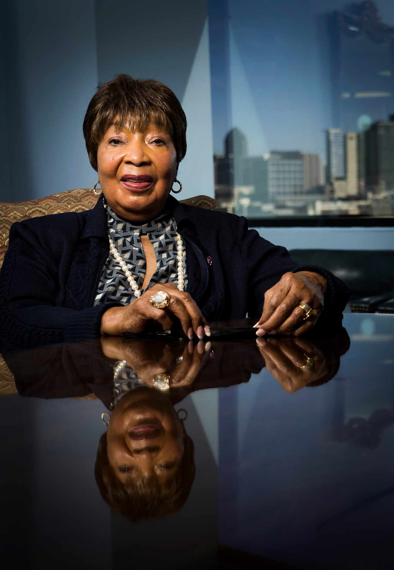 Rep. Eddie Bernice Johnson photographed at her office on Tuesday, Feb. 15, 2022 in Dallas....