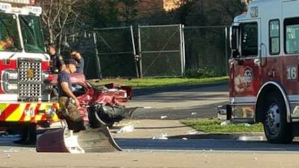 A crash killed three children in the 4600 block of Singleton Boulevard in West Dallas in...