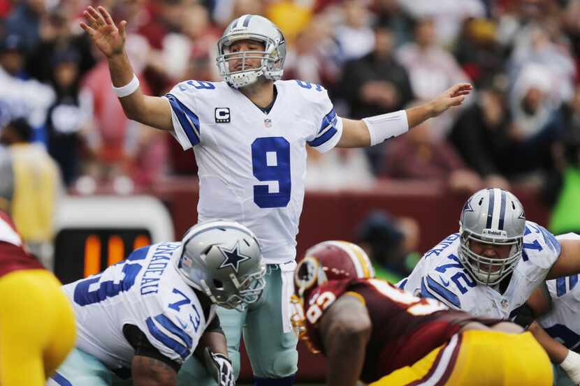 9. Tony Romo. He’s good enough to keep you in every game, but he’s also known to make the...