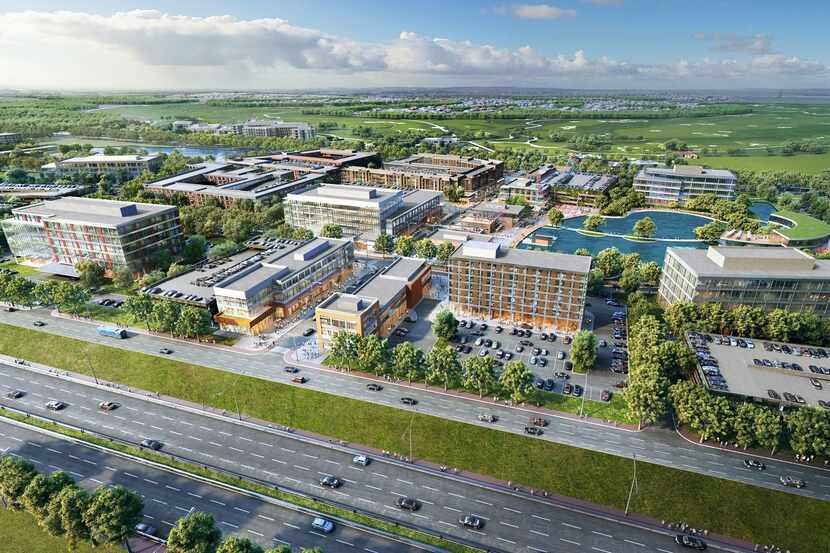 The 175-acre North Fields mixed-use development is planned on U.S. 380 in Frisco.