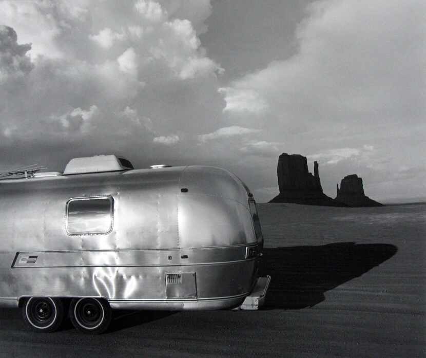 Airstream at Monument Valley Arizona, 1979