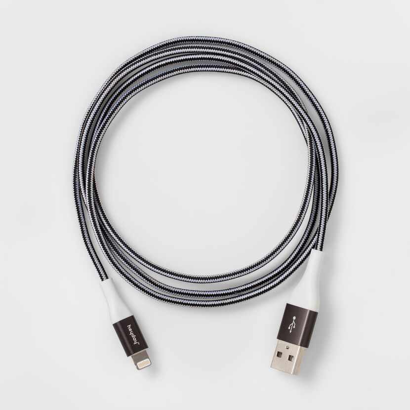 Heyday's 6' Lightning cable is good looking and is made of quality materials.