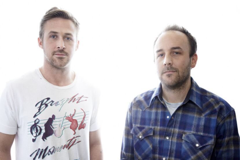 Director Derek Cianfrance (right, with Ryan Gosling) says, "You try to avoid your destiny...