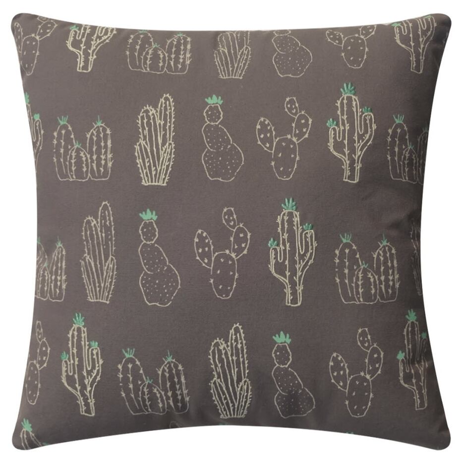 Throw pillow Cactus Gray, Target, $19.99