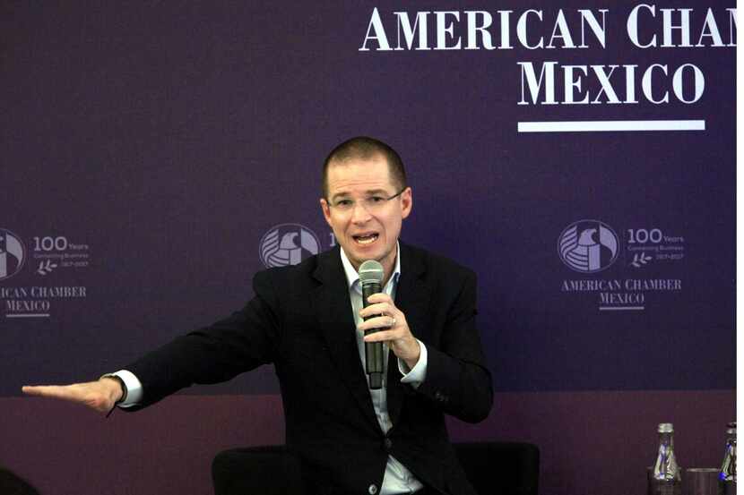 Ricardo Anaya, candidato de la coalición Por México al Frente.(AGENCIA REFORMA)
