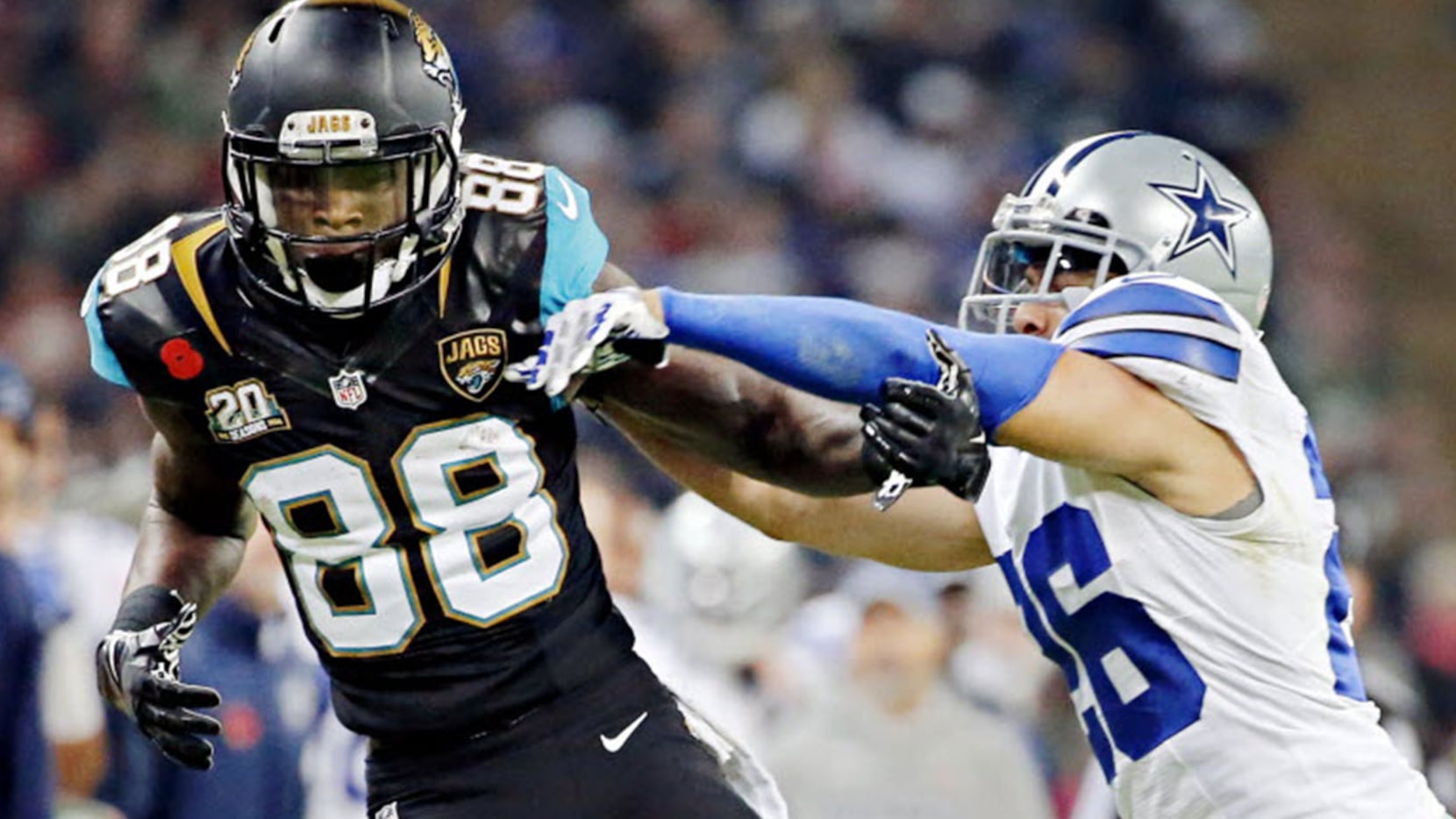 Newly signed Cowboys WR Allen Hurns reveals what jersey number he