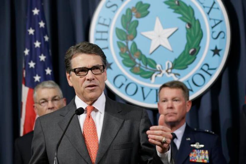 
Gov. Rick Perry on Monday announced his decision to deploy up to 1,000 National Guard...