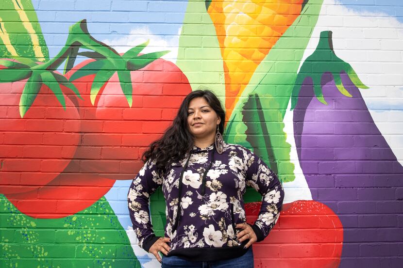 Danae Gutierrez, co-founder and executive director of the nonprofit Harvest Project Food...