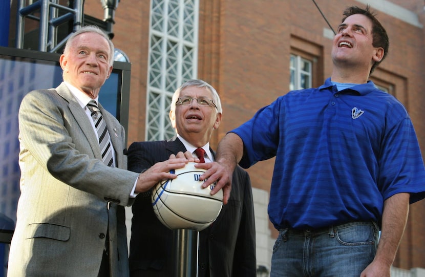 Announcement of 2010 NBA All-Star Game to be held at the new Dallas Cowboys Stadium in...