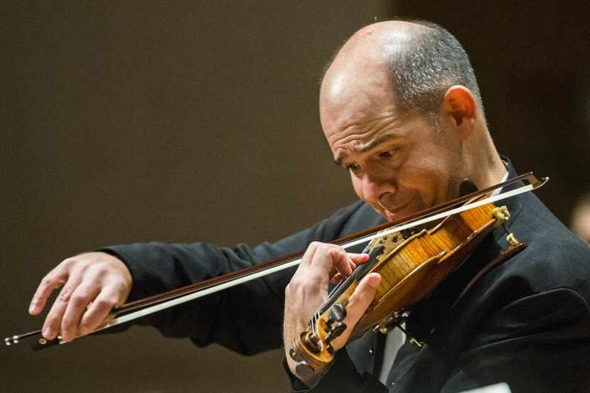
Concertmaster Alexander Kerr was featured in the The Dallas Symphony Orchestra’s...
