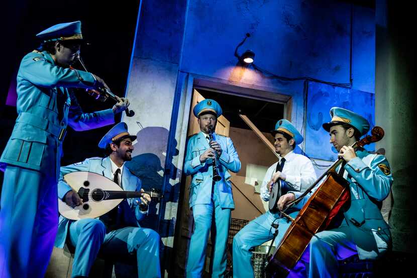 An Egyptian police band mistakenly lands in a podunk Israeli burg in the hit Broadway...