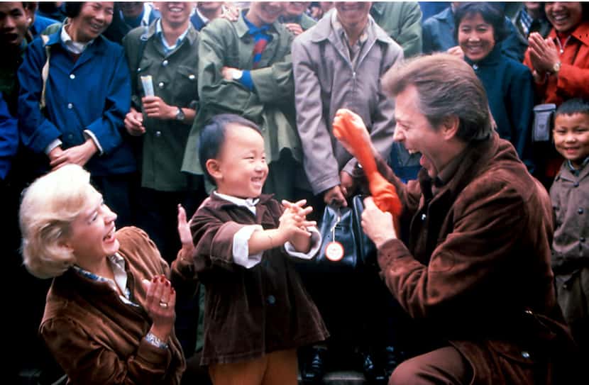 Mark Wilson, wife Nani Darnell, "Silkboy, China, 1980."