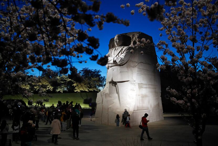 Afternoon may be the best time to visit, but the Martin Luther King Jr. Memorial looks...