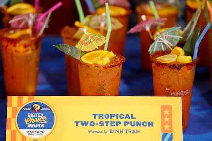 Tropical Two-Step Punch is one of the 10 Big Tex Choice Awards finalists — and the only drink.